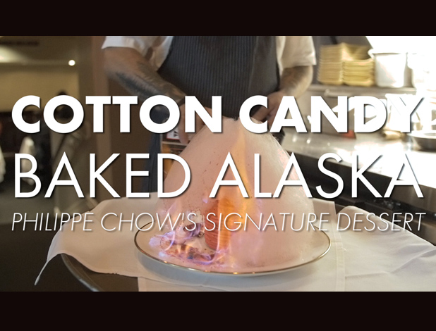 Cotton Candy Baked Alaska